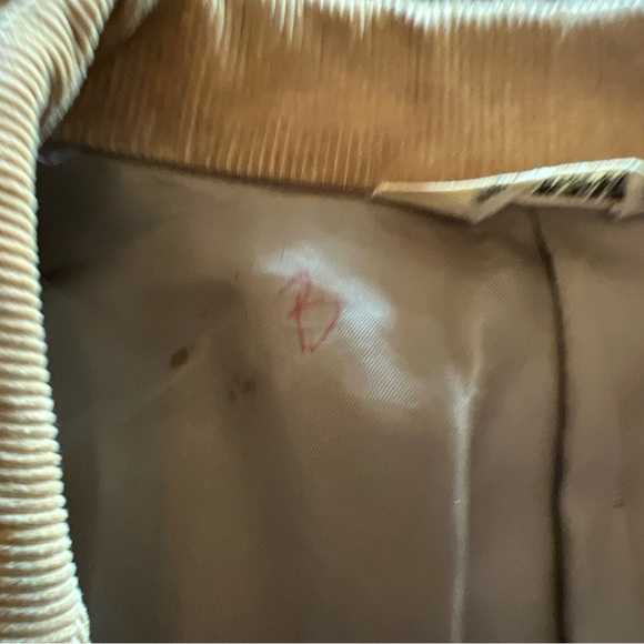 Vintage Cambridge Classics Mervyns Camel Corduroy Sport Coat Elbow Patches 42 - Picture 10 of 16